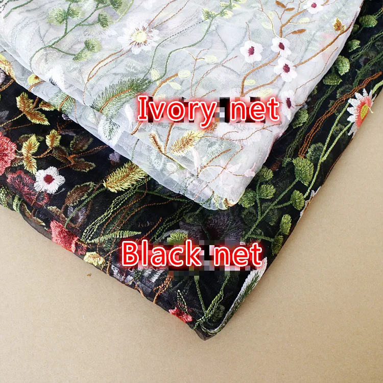 

X21 Embroidered lace fabric accessories material dress, dress DIY material clothing clothing background cloth