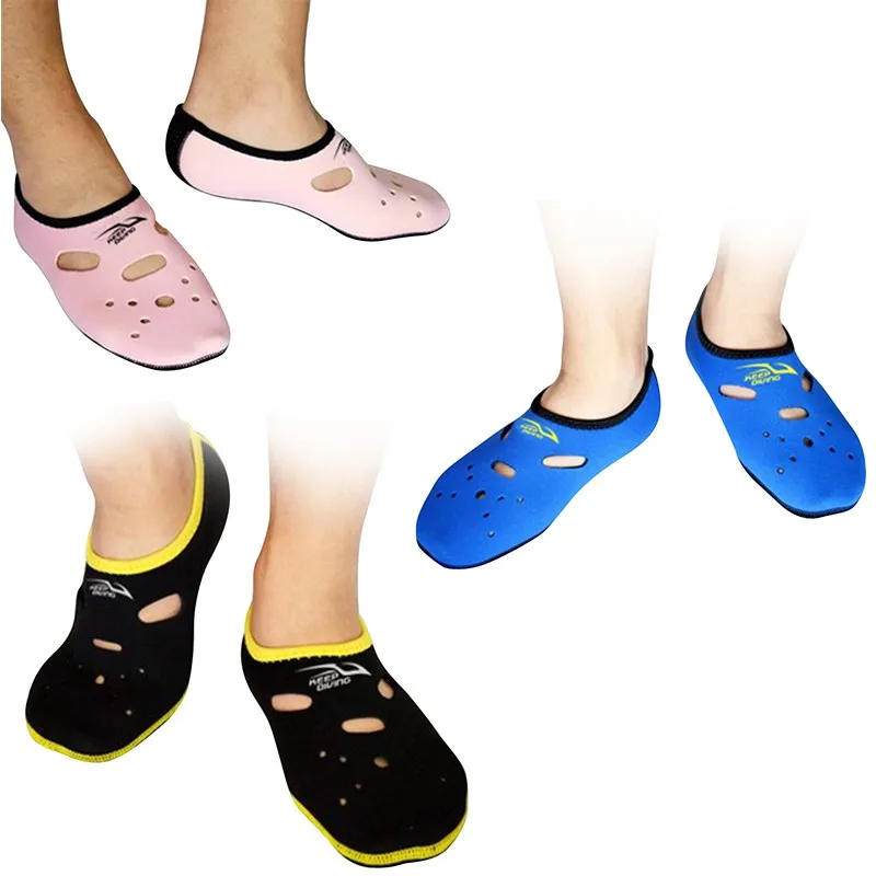 Нескользящие Неопреновые Короткие Пляжные Носки 3 мм ласты противоскользящие