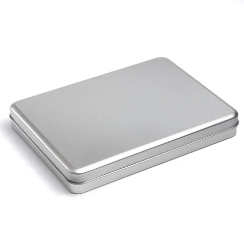 Металлический прямоугольный ящик для хранения A5, 7 дюймов, 8 дюймов, для планшетов, для самостоятельной сборки, внешний органайзер, коробка для хранения, шкатулка