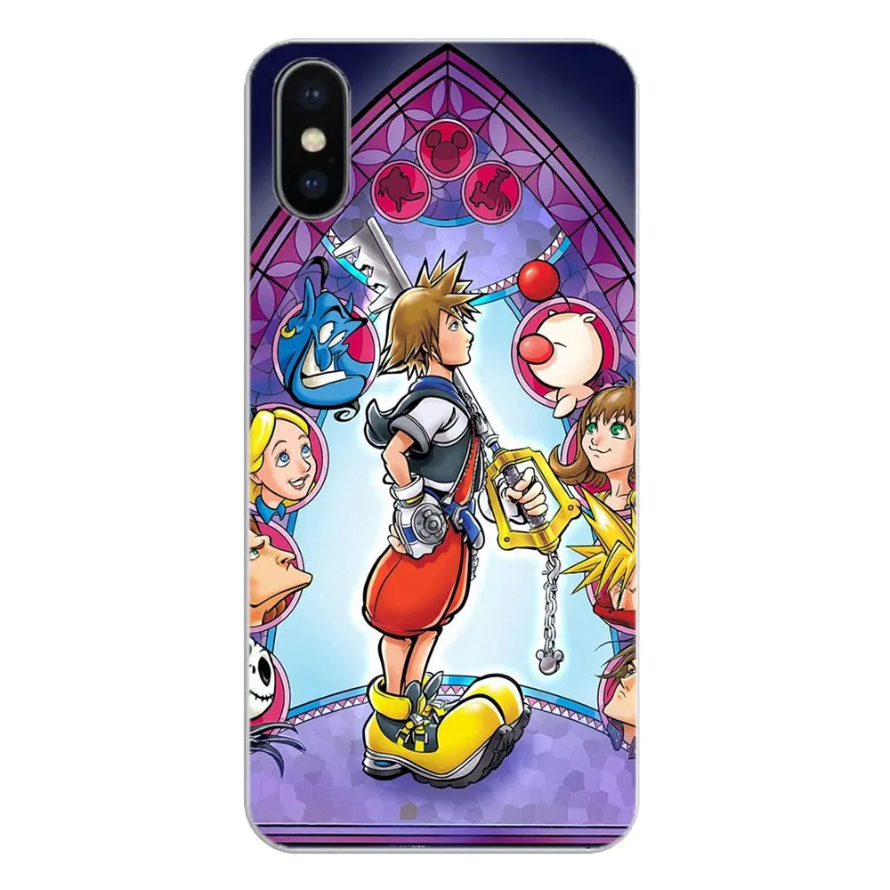 ТПУ силиконовый чехол аниме Королевство Сердца витражное стекло для Huawei Honor 5A