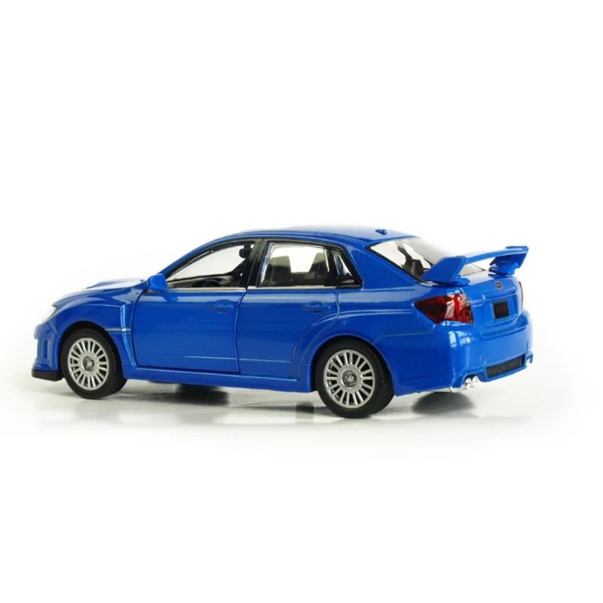 R WRX STI 1:36 игрушечный автомобиль копия авторизованного Оригинального заводского