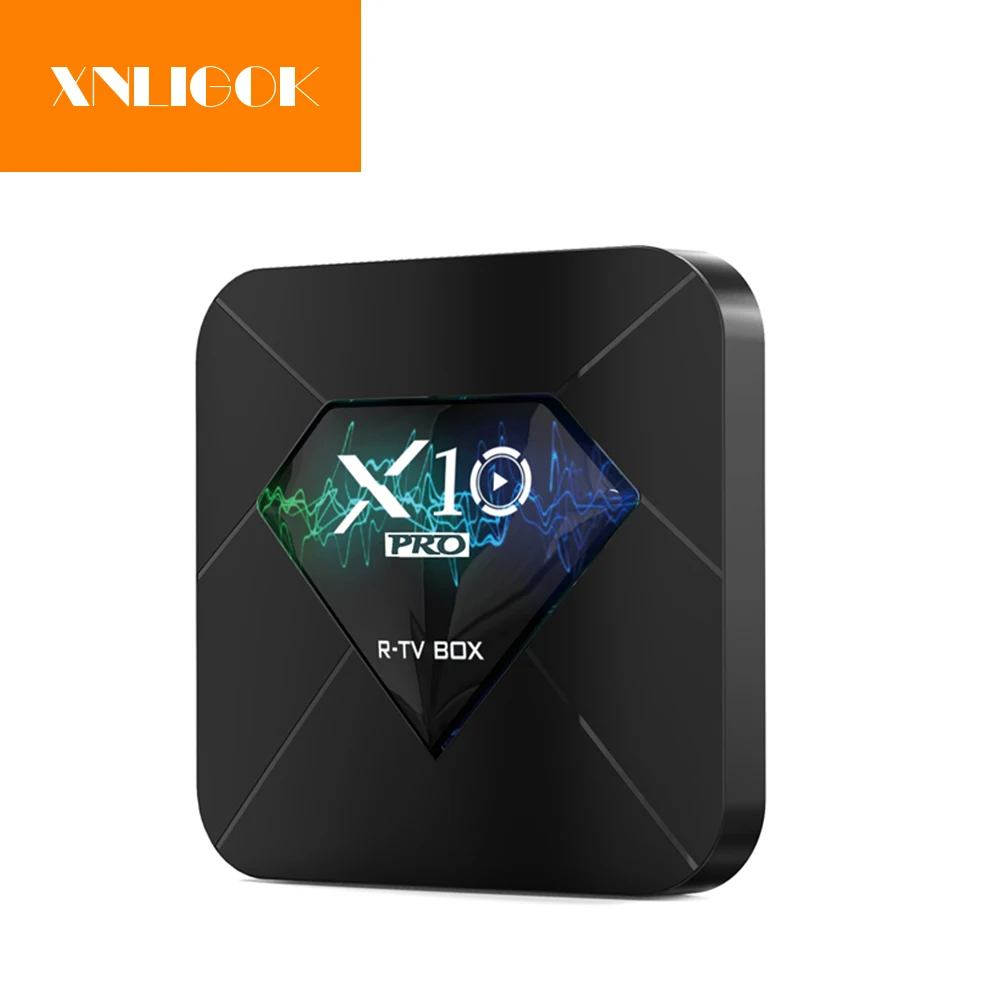 Прямая с фабрики X10 PRO S905W Android 8,1 Интеллектуальный STB 2G+ 16G tv Box 4 K сетевой плеер PK X96 MINI