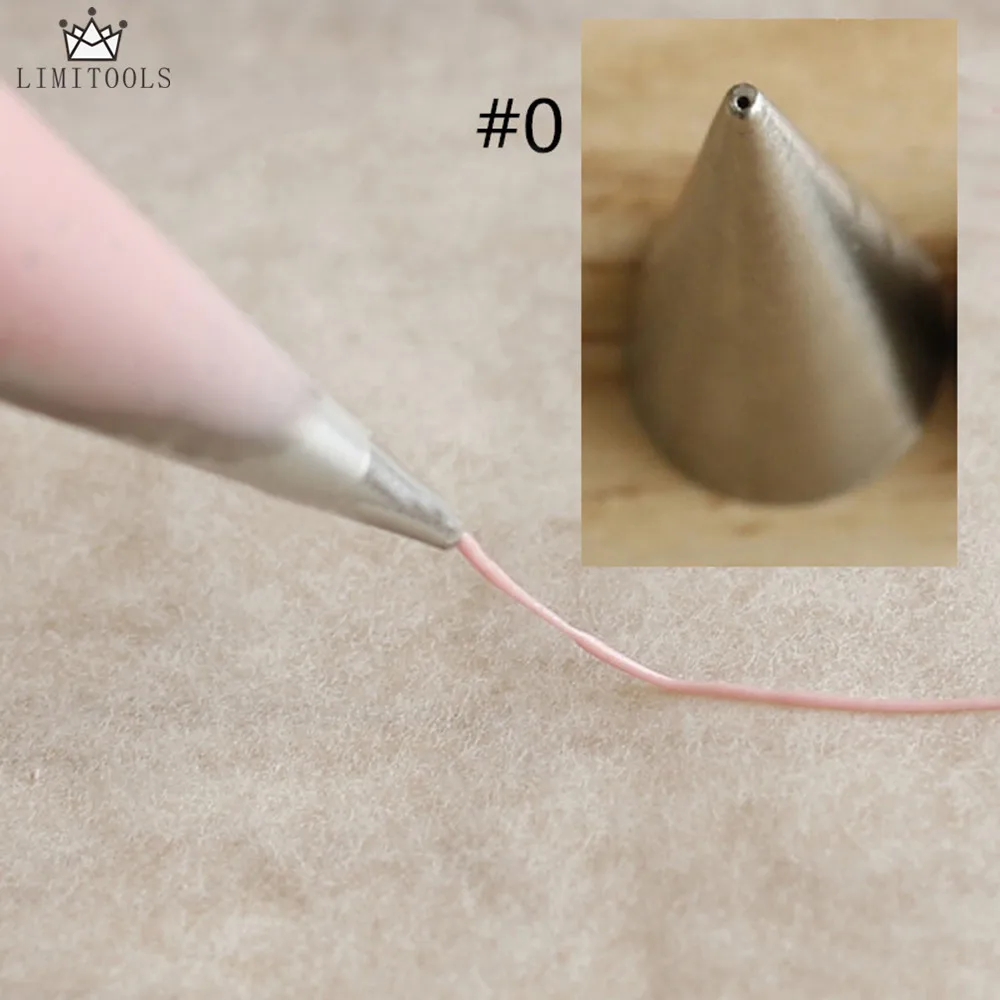 0 75 мм насадки для крема из нержавеющей стали кондитерские помадки инструменты