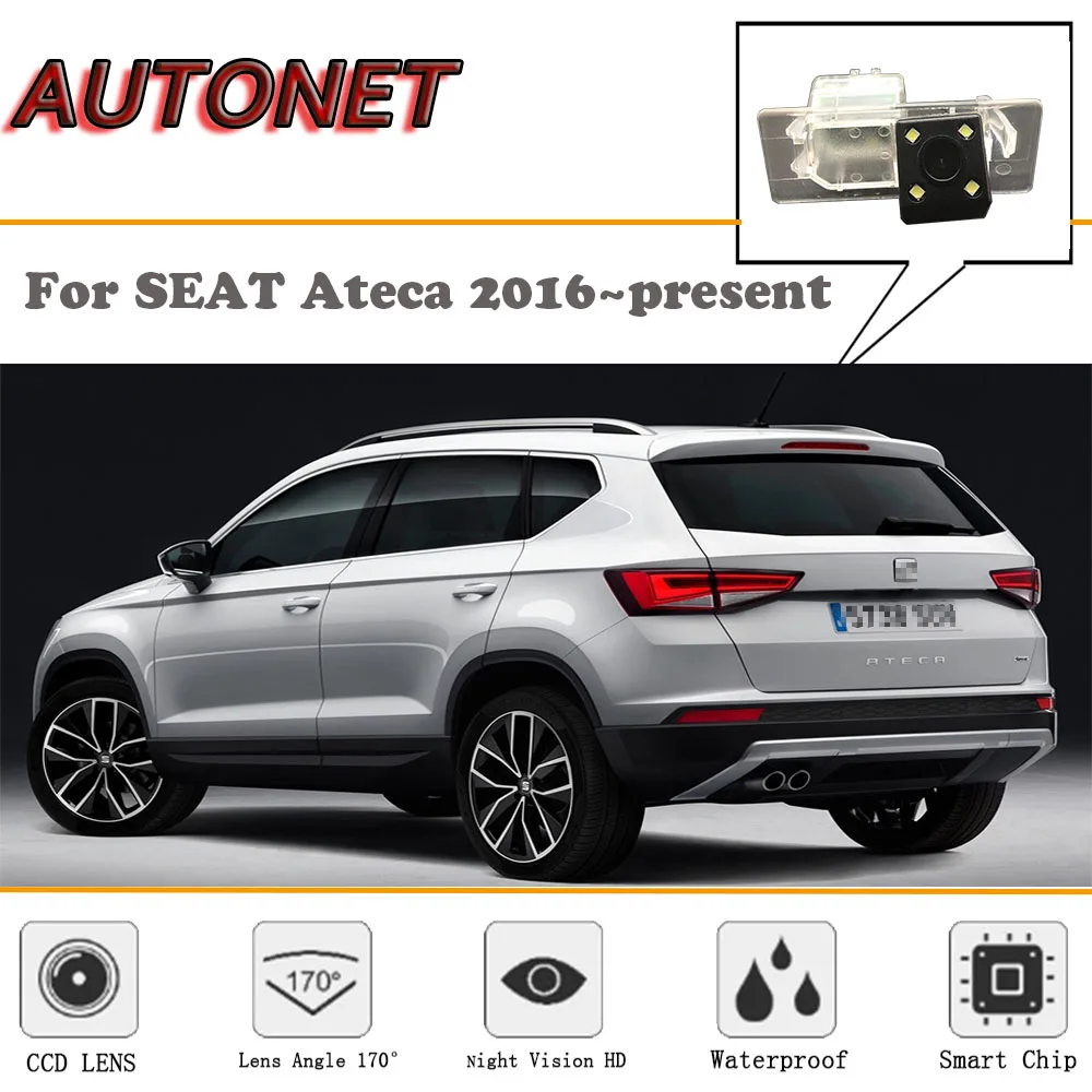 Автомобильная камера заднего вида для SEAT Ateca 2016 ~ подарок/CCD/ночное видение/камера