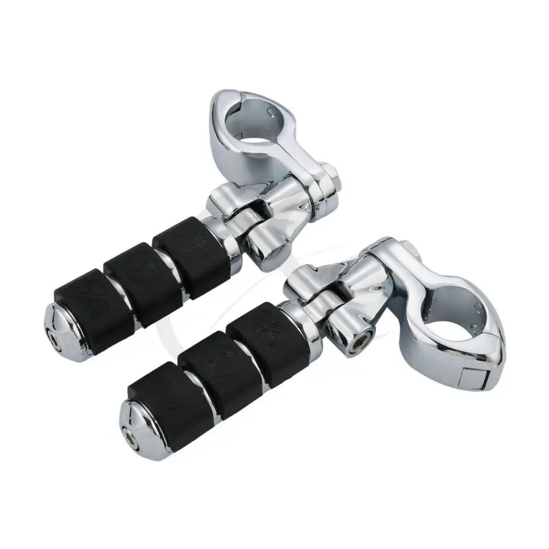 Мотоцикл 1 1/4 &quotЗащита двигателя Footpeg зажим для подножки монтажный комплект Harley