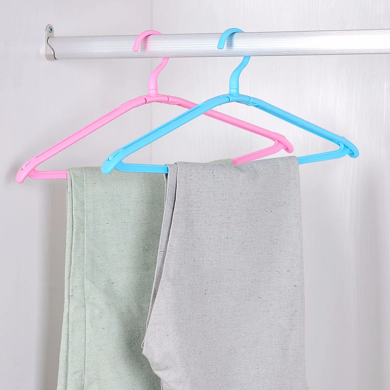 Kacuyelin ABS Foldable Hangers For Clothes Space Saving Hanger Organizer Travel Home Use Closet Scarf Belt | Дом и сад