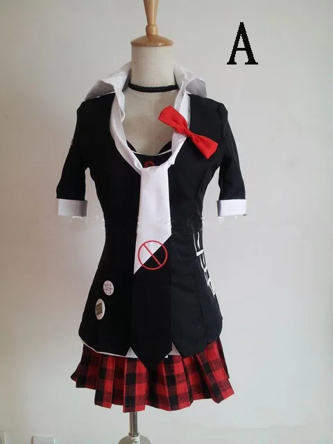 style A Danganronpa Косплей Дзюнко Эносима Emboitement Inushio Kimuchi символ знак Марка Dangan-Ronpa триггер счастливый хаос Косплей Костюм - Цвет: style A