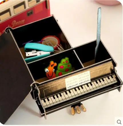 Творческий рабочего DIY пенал офисный стол канцелярские ручки для хранения | Дом и