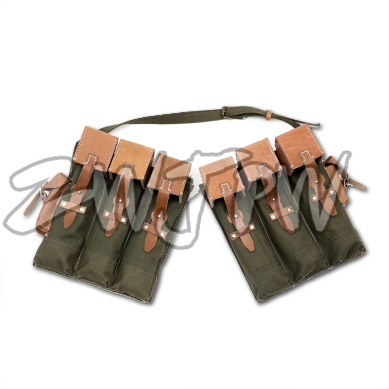 WW2 WWII армейский кошелек MP44 Холщовая Сумка с карманом для кассеты кассетами