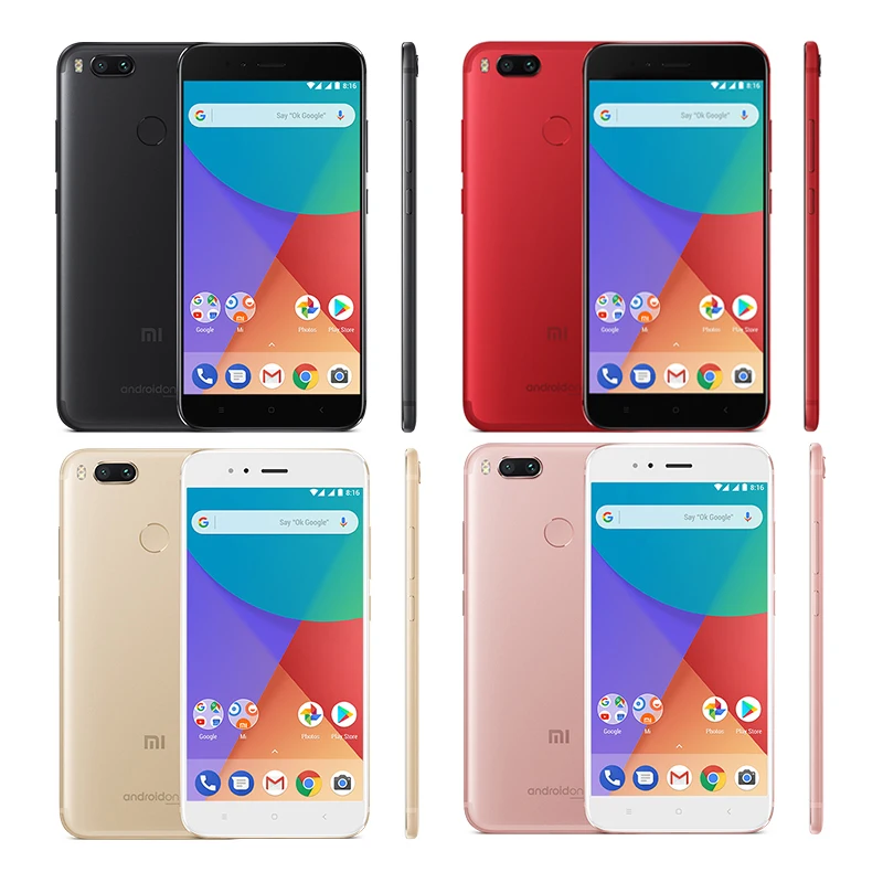 Global Version Original Xiaomi Mi A1 MiA1 4GB RAM 32GB ROM Snapdragon 625 Octa Core 12.0MP Dual Camera Android One Smarphone | Мобильные