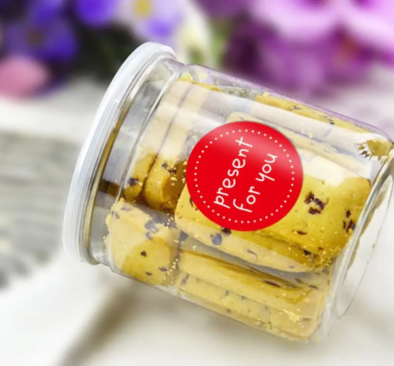 320 шт./лот красный и черный подарок для вас самоклеящаяся наклейка DIY Ручная