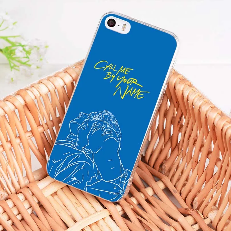 Прозрачный мягкий чехол MaiYaCa с надписью Call Me By Your Name для iPhone 8 7 6 6S Plus X 10 5S 12pro SE 11pro max