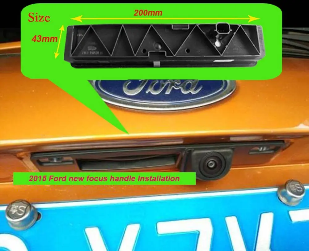 Navinio CCD Автомобильная камера заднего вида для парковки ford новая ручка фокуса