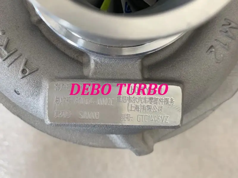 Новый оригинальный турбокомпрессор GARRETT GTC1446VZ 810164 0002 для пикапа FUDI F22 yundei D19TCIE2 1.9TD