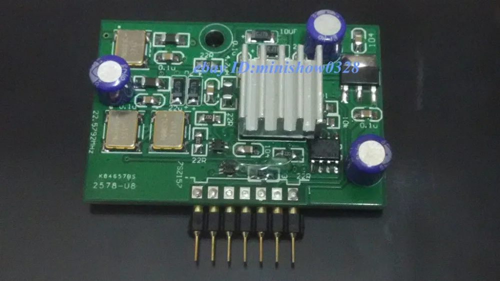 НОВЫЙ U8 Асинхронный XMOS USB модуль совместим для AK4399/DAC/ES9018 7pin |