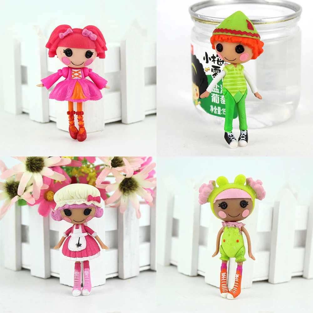 4 шт. в 1,3 дюйма оригинальные MGA Lalaloopsy Мини Куклы для девочек подарок