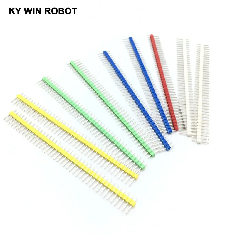 10 шт. штырьковые Разъемы 2 54 мм 5 цветов|kit kits|pin headerkit connector |