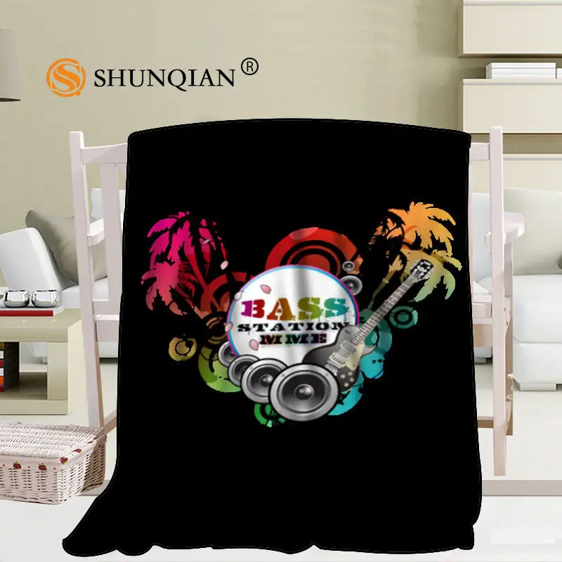 barato Cobertor Feito Sob Encomenda Da Arte Musical Que Mistura A Tela 56x80 Polegadas 50x60 Polegada 40x50 Polegada Sofá Cama Cobertor Cobertor Adulto Criança Quente