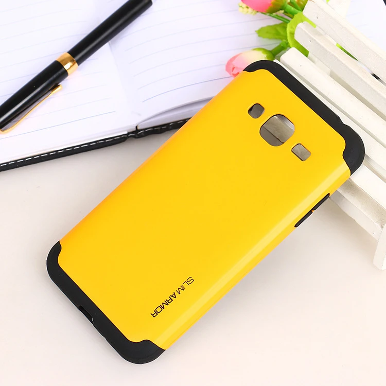 Best quality cell phone protective silicone cover For Samsung galaxy J3 J3109 5&quot Anti-knock SLIM ARMOR Case with 1pcs film free |