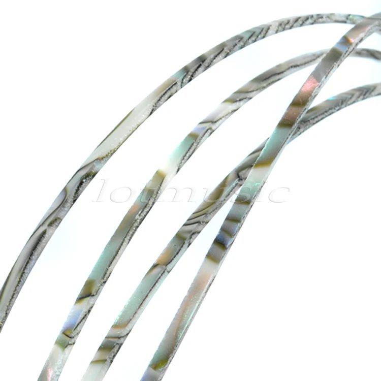 

5 Feet Abalone pearl colorful Celluloid 2 x 1.5mm Thick Binding Acoustic Classic Guitar