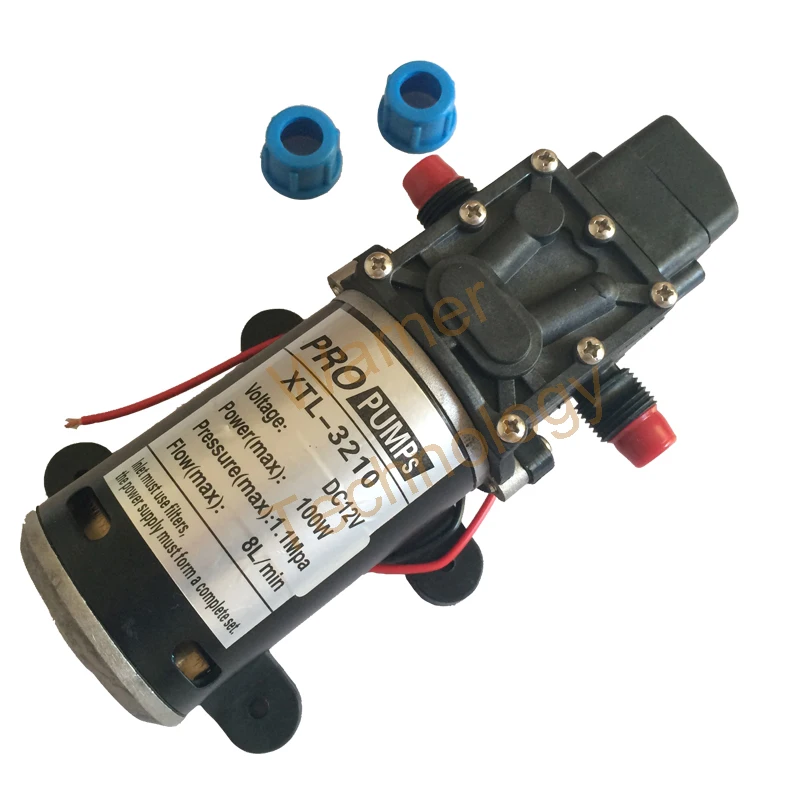 Фото Мембранный микронасос высокого давления 3210YB 12 В 100 Вт 8 л/мин electric diaphragm pump pressurized Мембранный микронасос высокого давления 3210YB 12 В 100 Вт 8 л/мин electric diaphragm pump pressurized