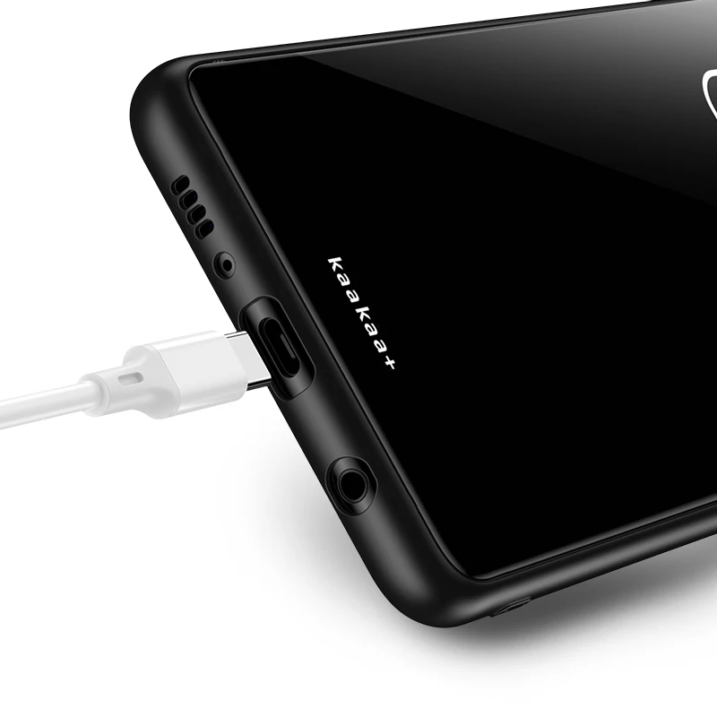 Для Samsung Galaxy S10 Plus чехол S10e градиент Аврора плексиглас задняя крышка телефона для