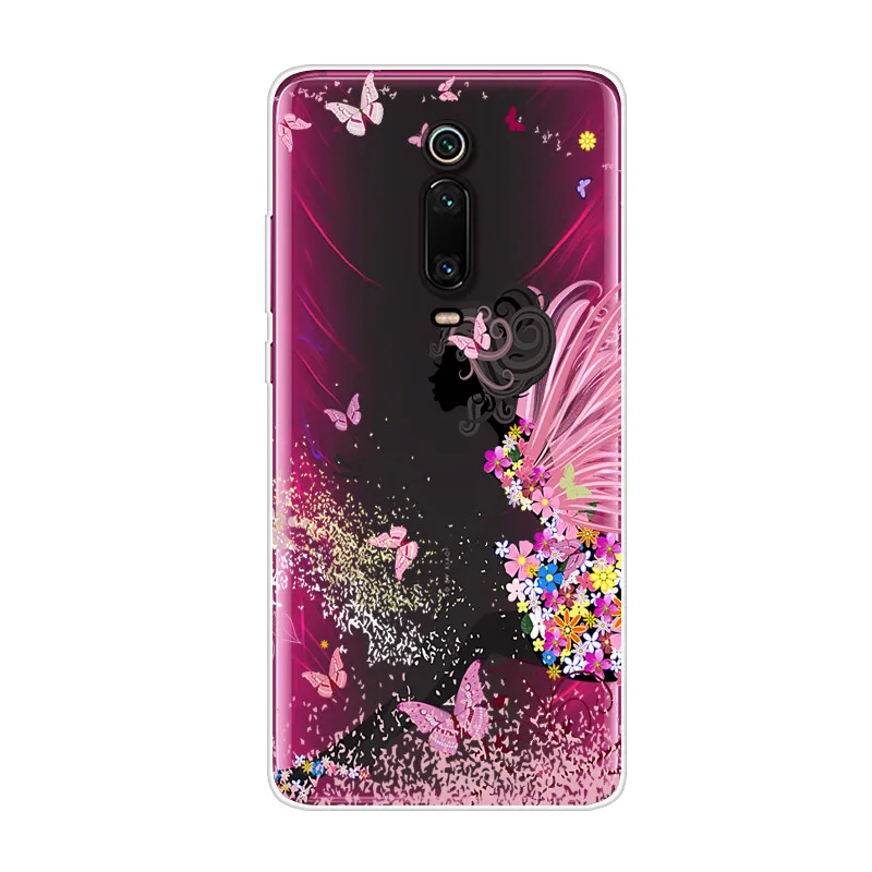 Мультяшный чехол для Xiaomi Redmi K20 мягкий силиконовый задней панели телефона Pro K 20