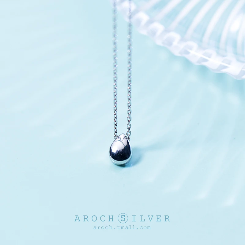 Серебряное ожерелье AROCH S925 женственное маленькое простая мини цепочка для