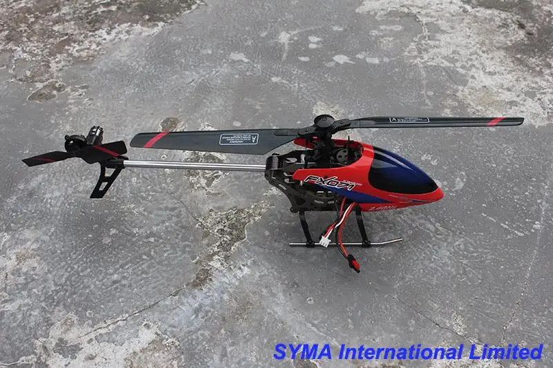 Новое поступление 40 см 2 4 г 4CH с одним лезвием Пропеллер 6 Axis Gyro Flybarless пульт