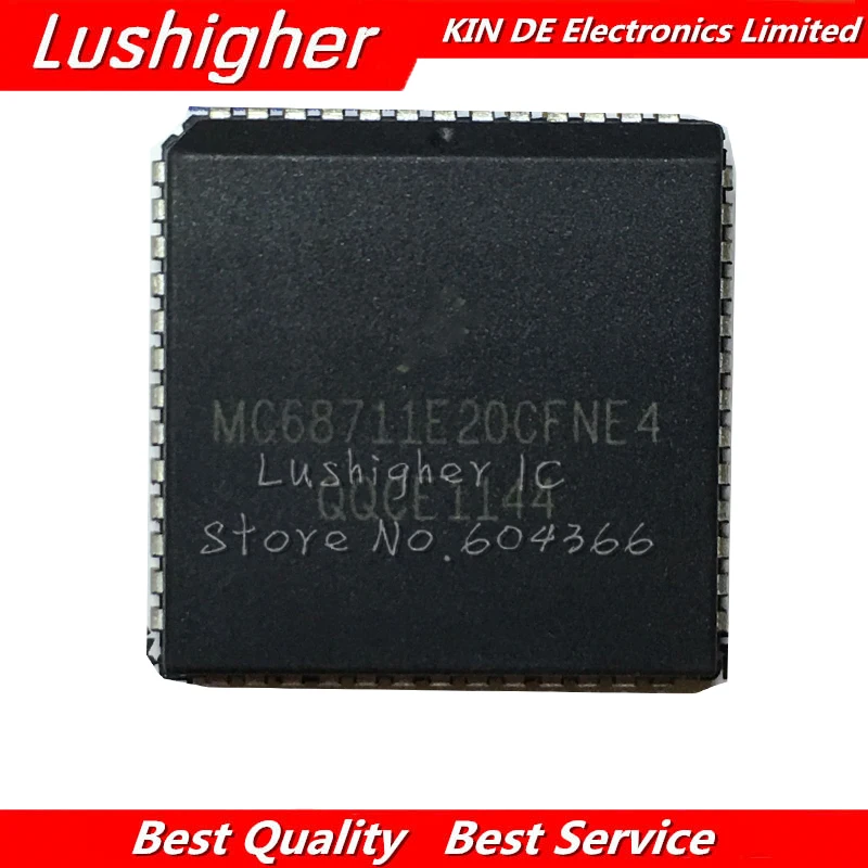 

2Pcs MC68711E20CFNE4 PLCC MC68711 PLCC52