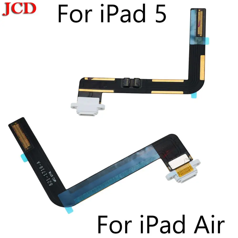 For iPad 5 JCD зарядное устройство зарядный порт USB док-станция Разъем данных гибкий кабель лента для iPad 2/3/4 5 6 Air 2 Mini 1 2 3 4 Pro запасные части - Цвет: For iPad 5