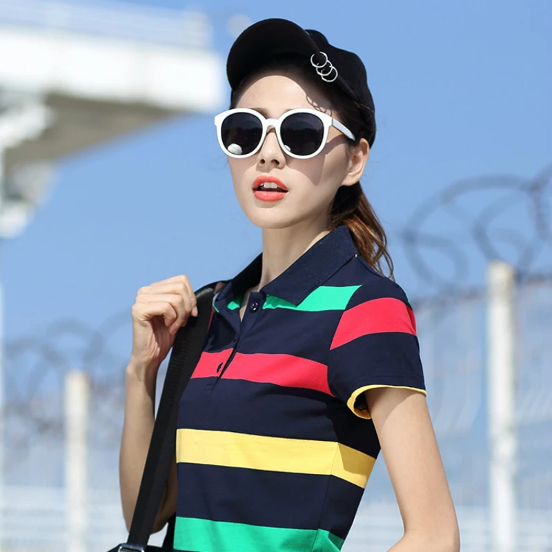 2017 сезон: весна-лето Новая одежда для детей с короткими рукавами футболка-поло Damen