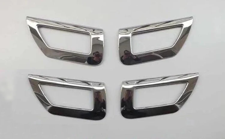 Car body Styling Cover Stick Trims ABS Chrome Door Inner Built Handle Bowl For Suzuki S-cross scross SX4 2014 2015 2016 2017 | Автомобили