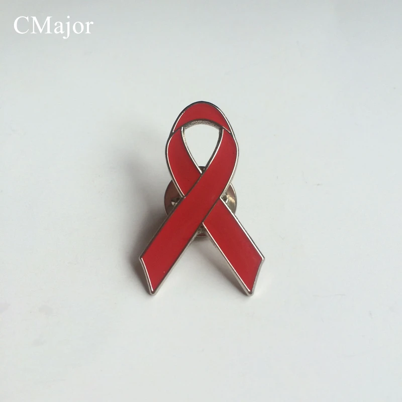 CMajor 2 5/3 см эмаль красная булавка ленточка значок брошь для женщин борьбы со