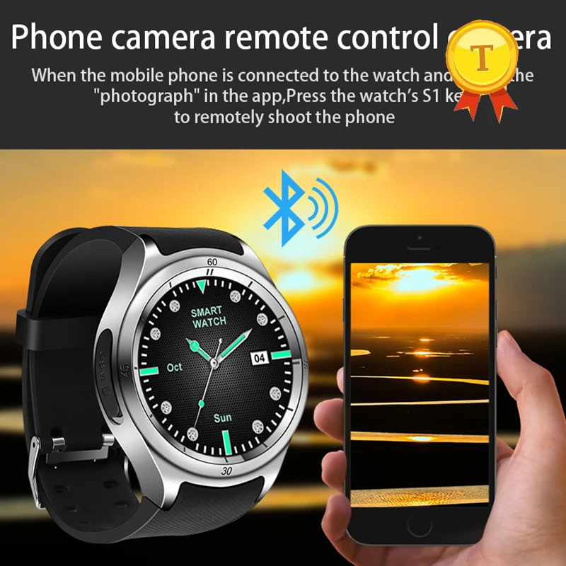 Новые смарт часы android 5 1 ROM16GB + RAM1G здоровые умные с 3G GPS wifi пульсометр классический