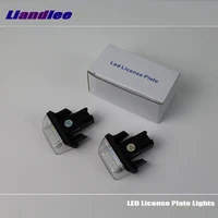 auto led car license plate light for peugeot 206 t1 t3e gti180 rc number frame lamp high quality