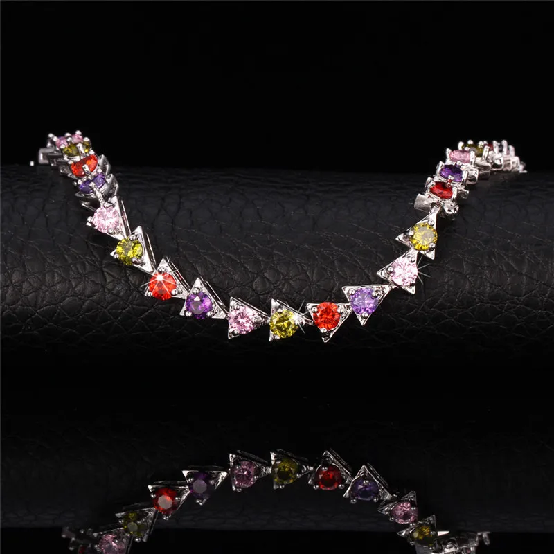 

Kpop Charm Bracelet New Crystal Trendy Gold/Silver Color High Quality Fashion Jewelry Bracelets For Women H917