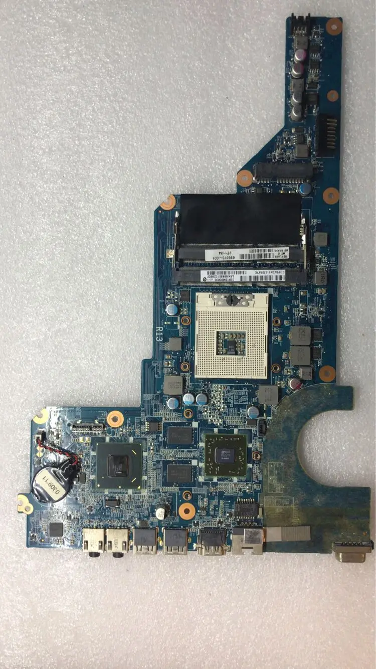 Ktuxb hp павильон G4 G6 G7 636375-001 аккумулятор большой емкости DA0R13MB6E0 Тетрадь материнская плата HM65 PGA989 DDR3 HD6470 1 ГБ Тесты работы