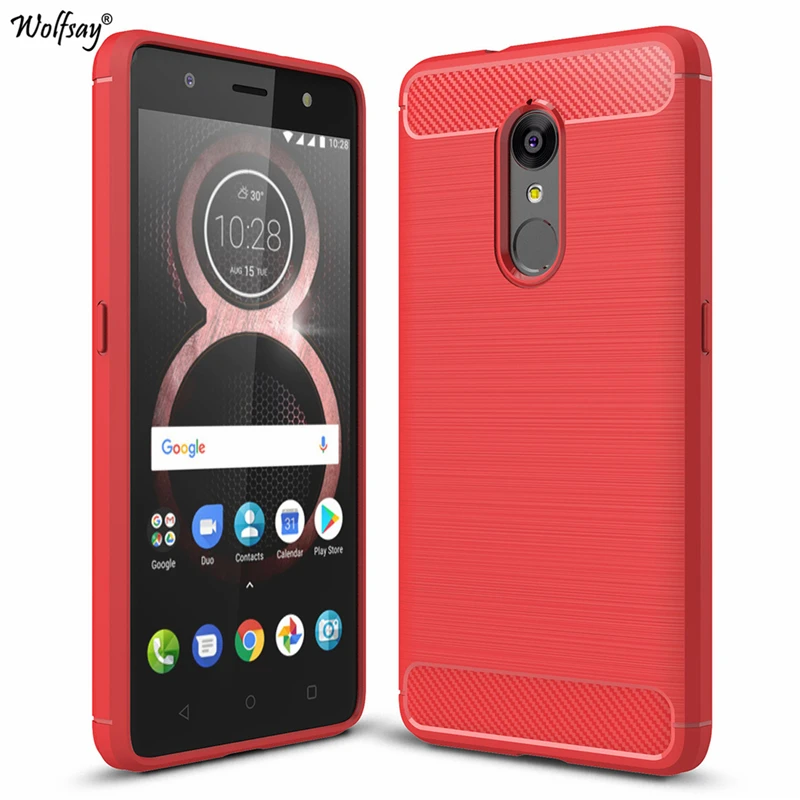 Wolfsay чехол для телефона Lenovo K8 силиконовый Fundas Vibe 5 2 &quot Shell | Мобильные телефоны и