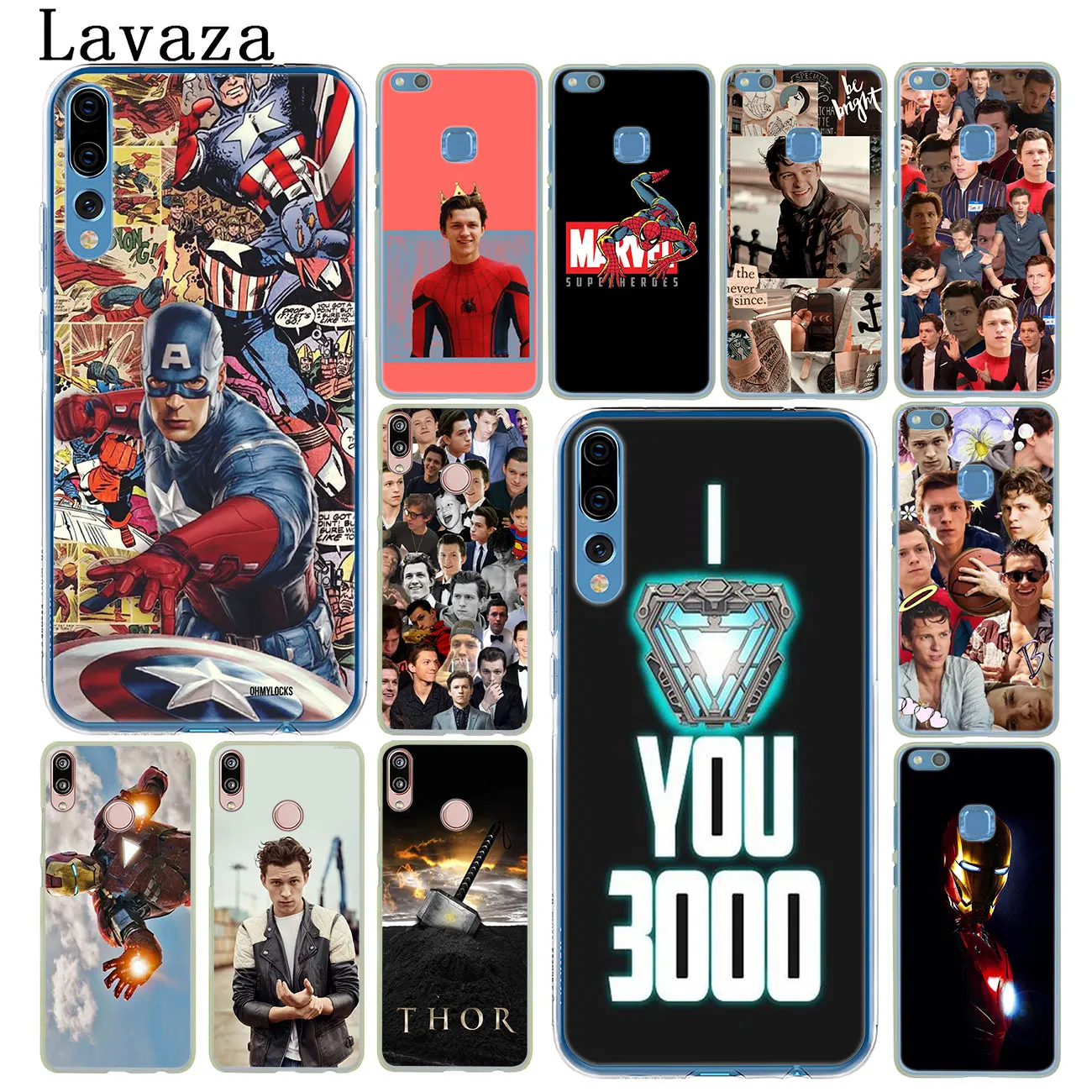 Чехол для телефона Lavaza с человеком-пауком Marvel том Холланд Huawei P30 P20 Pro P10 P9 Plus P8 Lite Mini