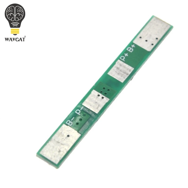 WAVAGT 5 шт. 1S 3 7 V 3A li ion BMS PCM плата защиты батареи pcm для 18650 литий ионного