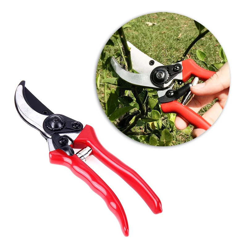 

High-Carbon Steel Blade Pruners Garden Scissors Planting Tools Branch Cutter Flower Grafting Durable Bonsai Pruning Shears Trim