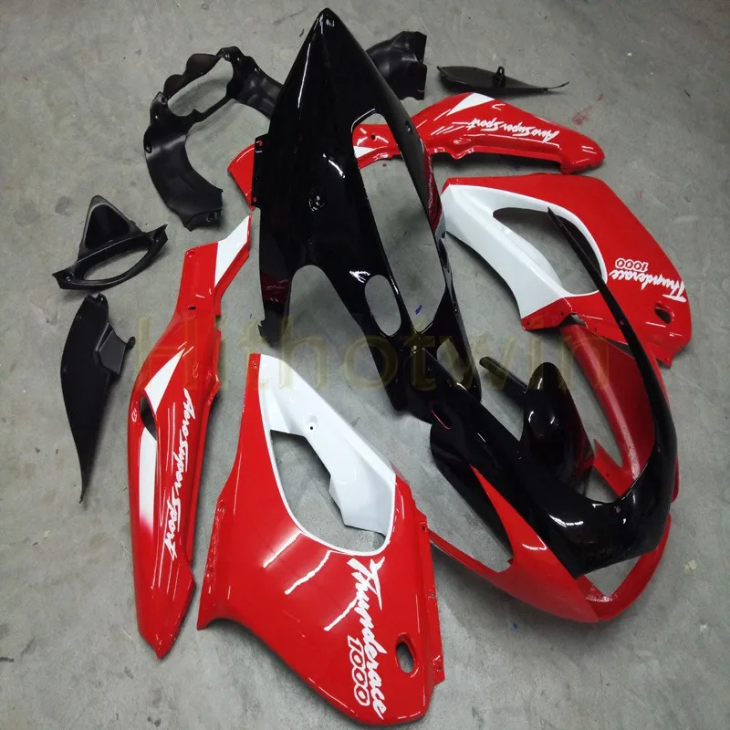 Обтекатель мотоцикла Для YZF1000R 1997 1998 1999 2000 2001 2002 2003. 2004 2005 2006 2007 Thundercat красный белый