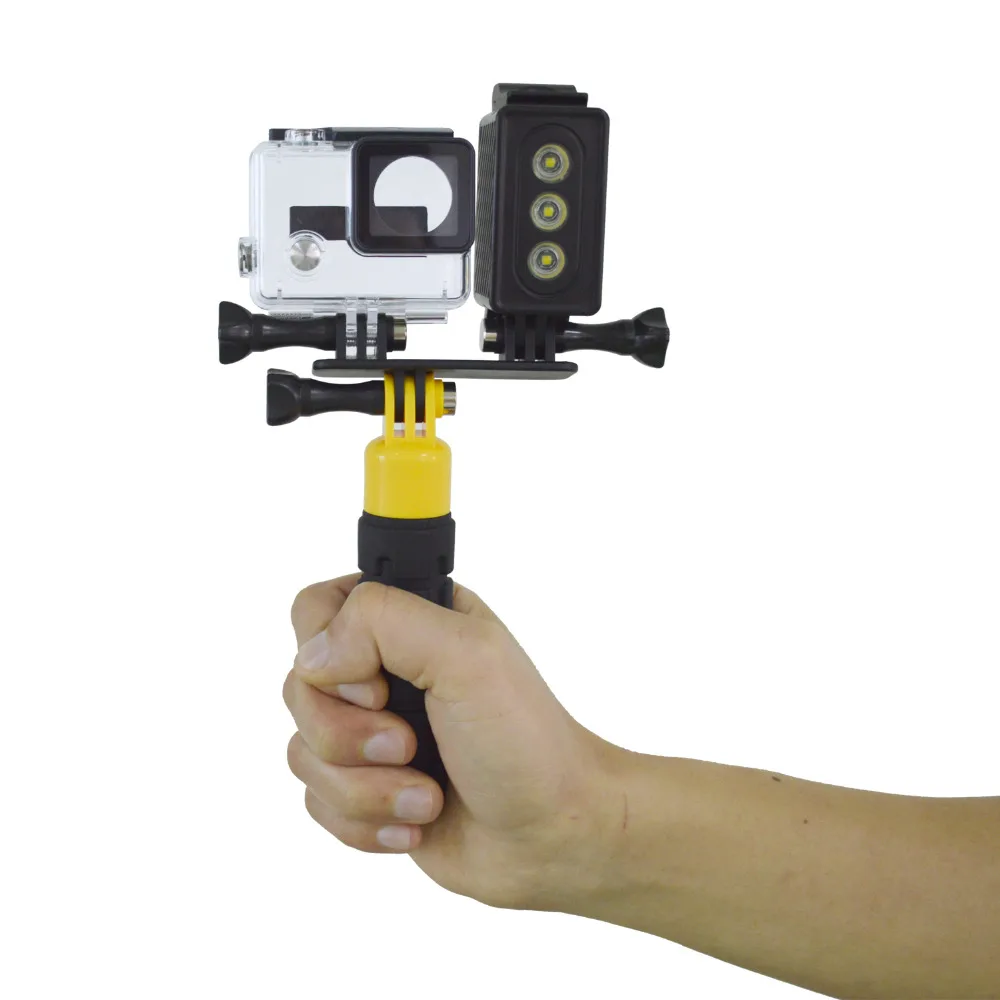 Водонепроницаемая светодиодная лампа для подводного дайвинга Спортивная GoPro Hero 6