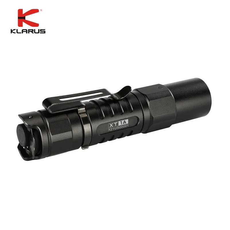 Oiginal Klarus XT1A светодиодный фонарик CREE XP L HD V6 1000 люмен тактический компактный ручной