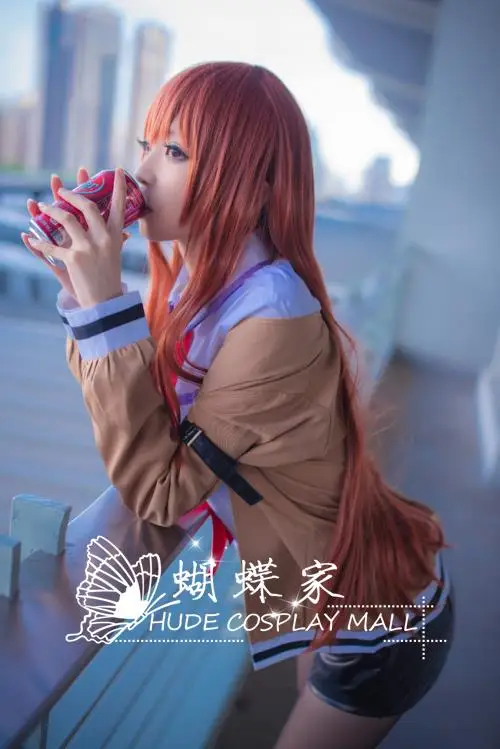 Костюм для косплея ворот Steins Kurisu Makise куртка 11|steins gate cosplay|kurisu makisesteins |