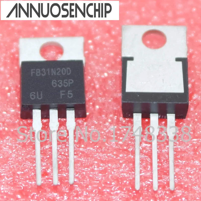 50 шт. IRFB31N20D IRFB31N20 TO 220 FB31N20D B31N20D IRFB31N20DPBF MOSFET MOSFT 200 в 31A 82 МОМ 70nC|Реле| |