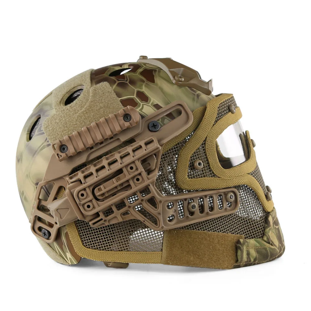 Армейский Военный Тактический шлем G4 система Casco страйкбол шлем спортивные аксессуары Пейнтбол Полнолицевая защитная маска для лица шлем
