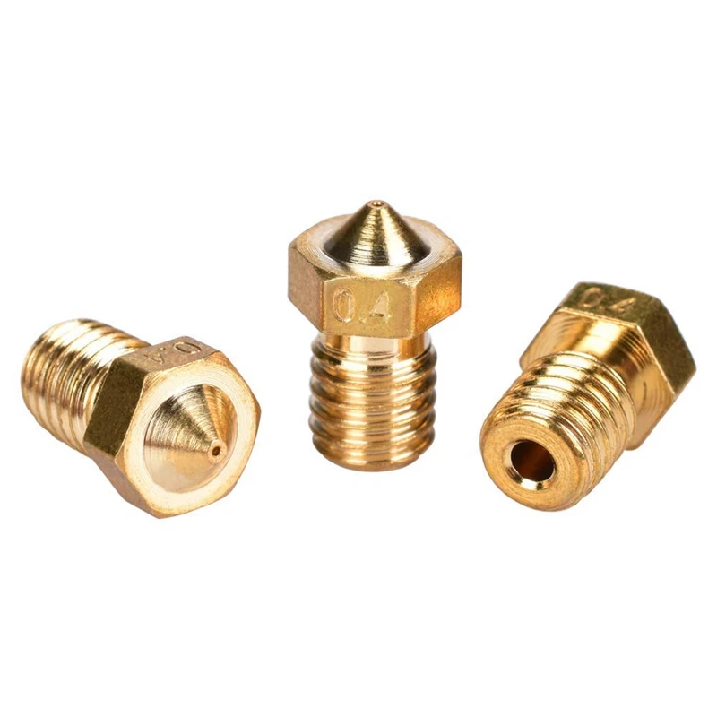 3D-M6 0.4mm Extruder Nozzle Print Head For 1.75mm Filament 3D Printer (Pack Of 6Pcs) | Компьютеры и офис