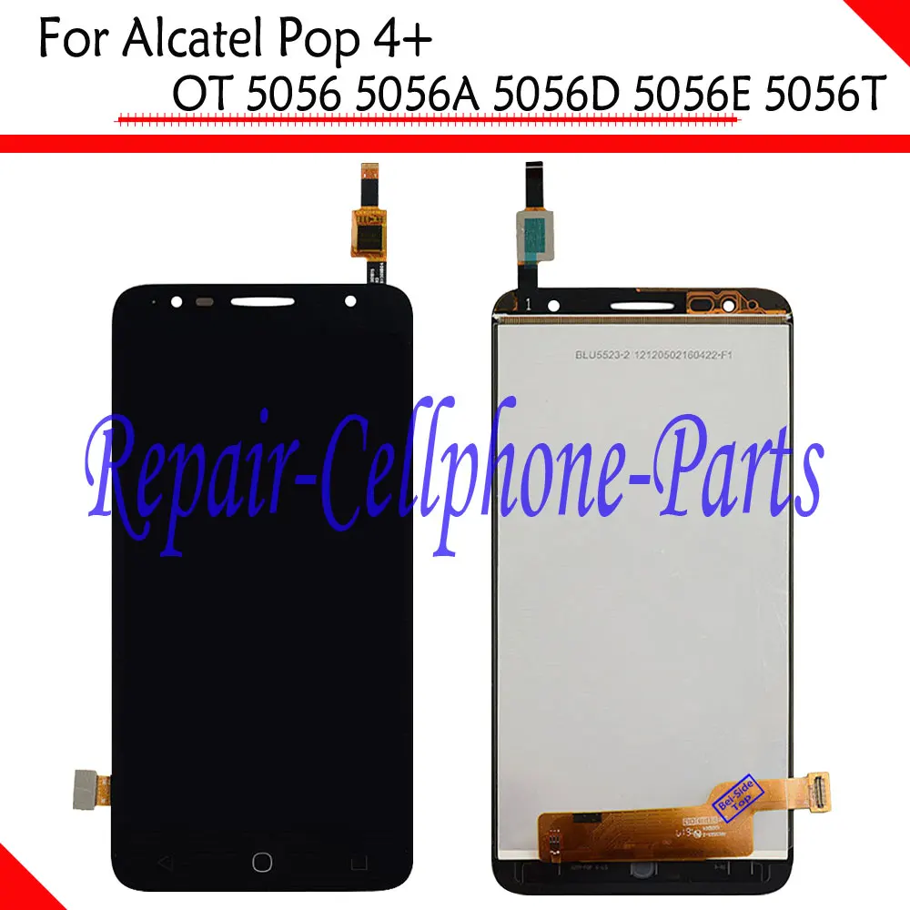 Черный 100% новый полный ЖК дисплей + кодирующий преобразователь сенсорного экрана